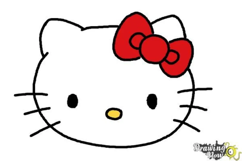 Рисовать hello kitty. Хэллоу Китти нарисовать легко. Рисунки легко Хеллоу Китти. Хелло Китти рисунок легкий. Легкий рисунок Хеллоу Китти.