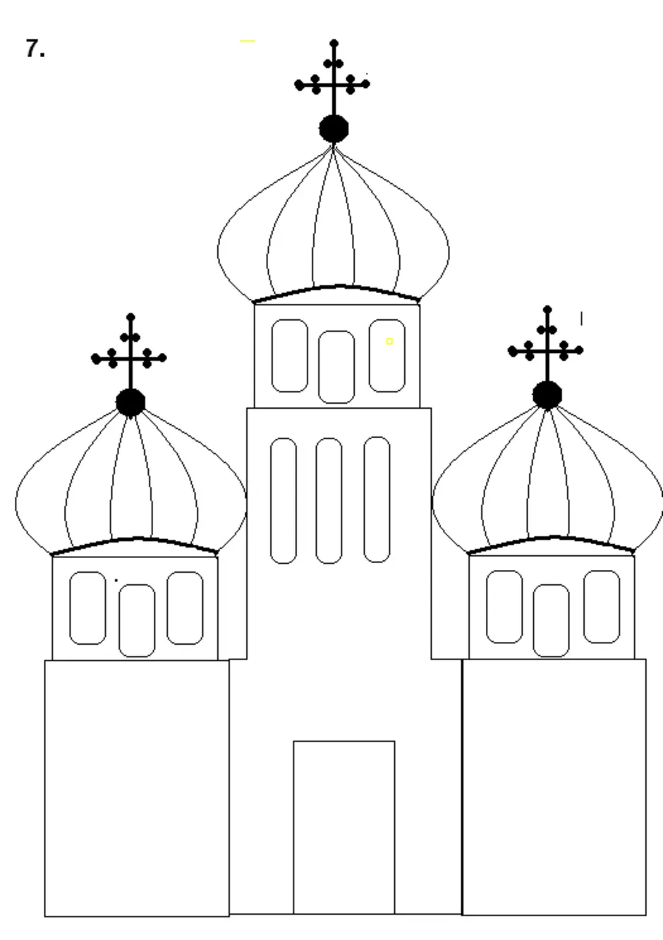 Рисовать православный храм