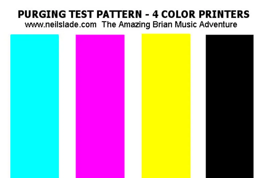 Печать цветных страниц. Тест лист для струйного принтера Epson 4 цвета. Тестовые цвета для струйного принтера Epson 4 тест. Тест принтера Эпсон 4 цвета.