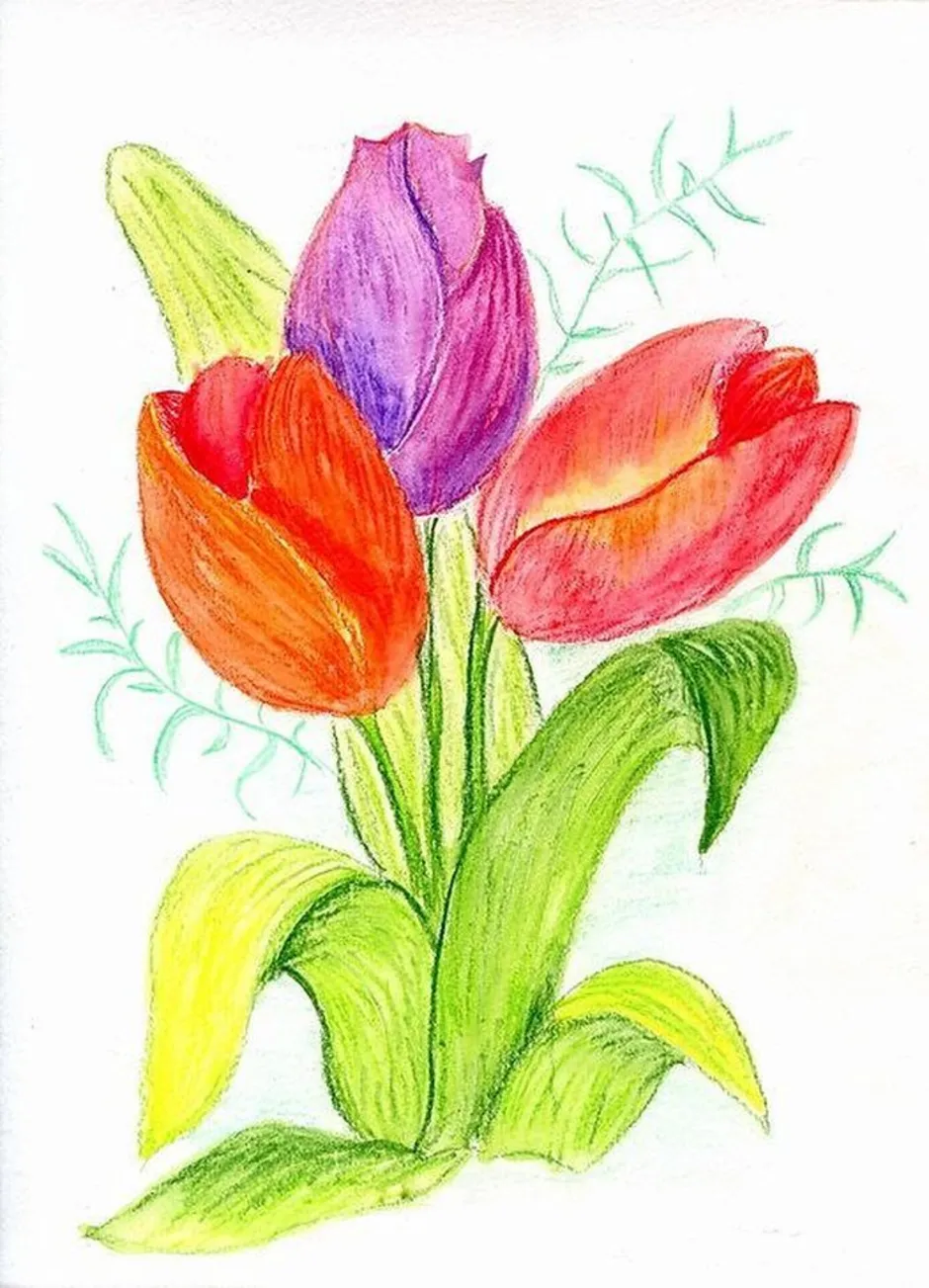 Нарисовать весенний букет. Цветы рисунок. Цветы для рисования. Рисунки цветов цветными карандашами. Цветы цветными карандашами для детей.