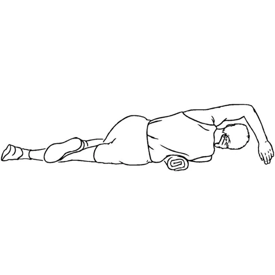 Упражнение лежа на боку