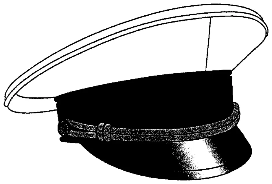 Военная шляпа рисунок