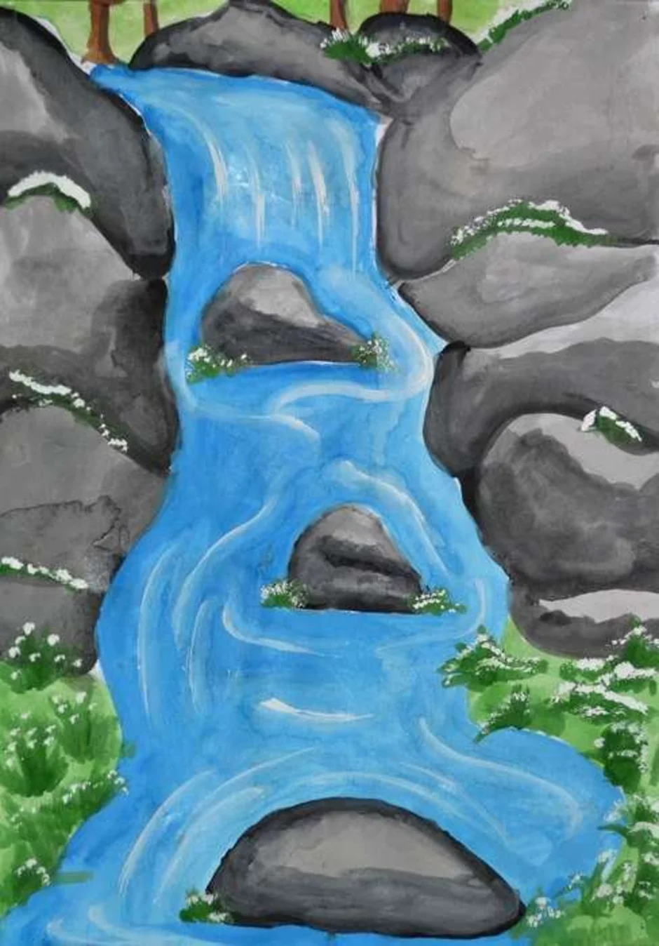 Вода родной край. Рисунок на тему природа. Природа рисунок для детей. Детские рисунки природы. Красота воды рисунок.