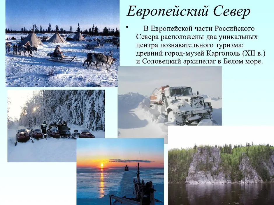 Проект север европейской части россии