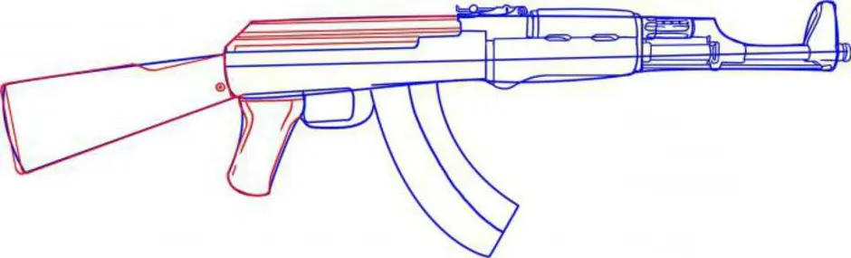 Рисовать автомат картинки