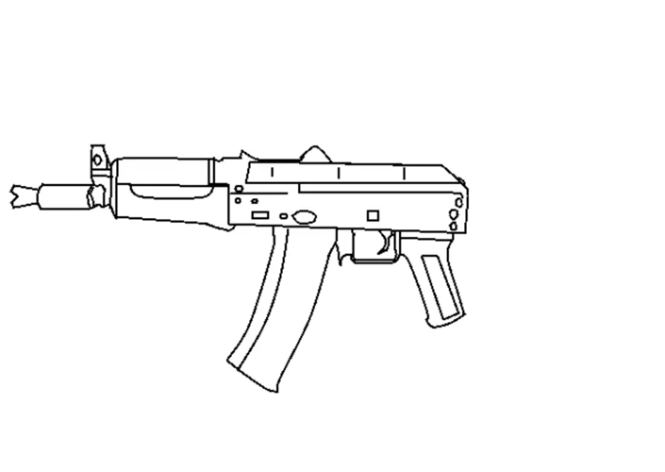 Рисовать автомат картинки