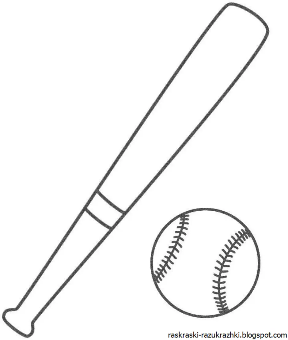 Мяч и бита сканворд. Раскраска спортивный инвентарь. Раскраска спортивный инвентарь для детей. Трафарет спортивного инвентаря. Спортивные атрибуты раскраски для детей.