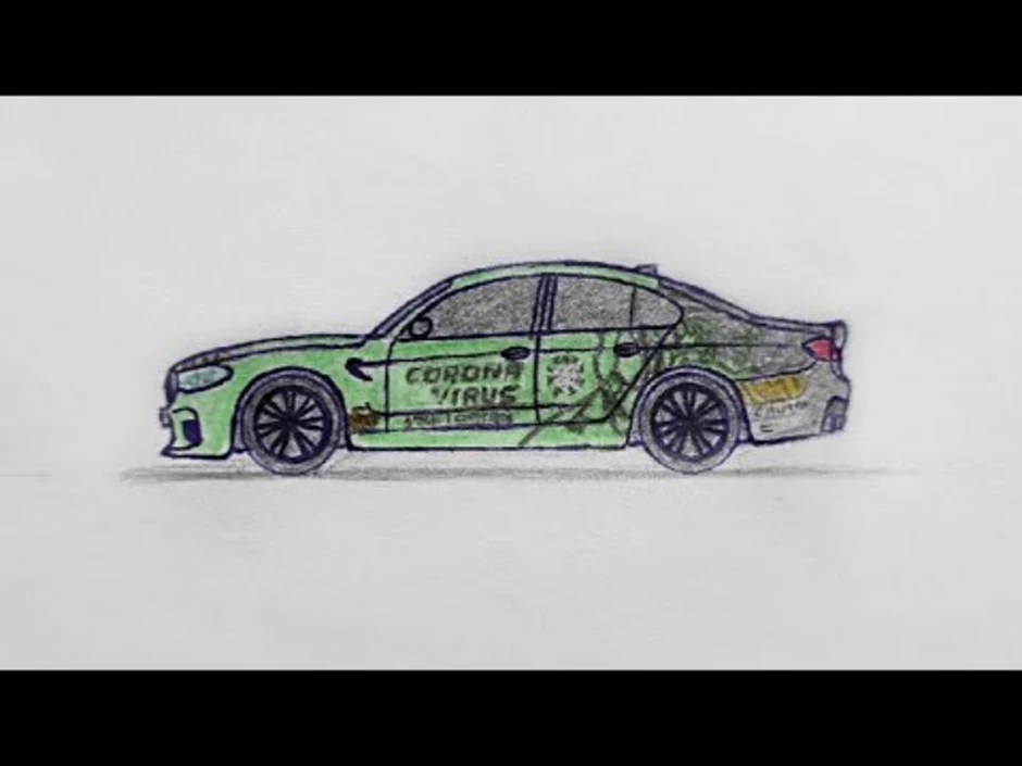 Bmw m5 f90 рисунок