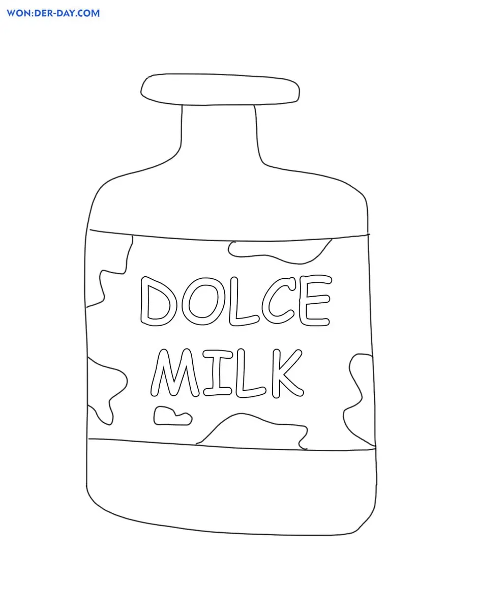 Как нарисовать dolce milk