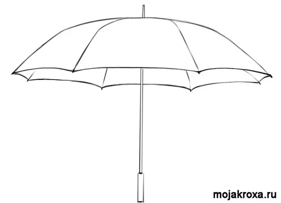 Зонтик карандашом. Зонт карандашом. Рисование зонтик. Зонт рисунок.
