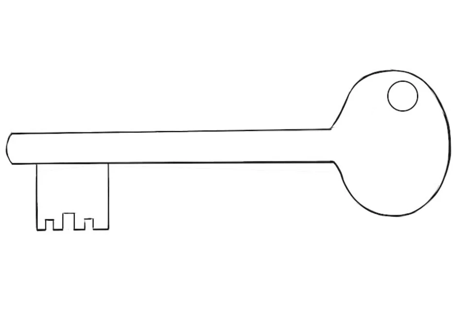Ключ оутлайн. Ключ раскраска. Ключ раскраска для детей. Ключ для outline. Раскраска ключика для детей.