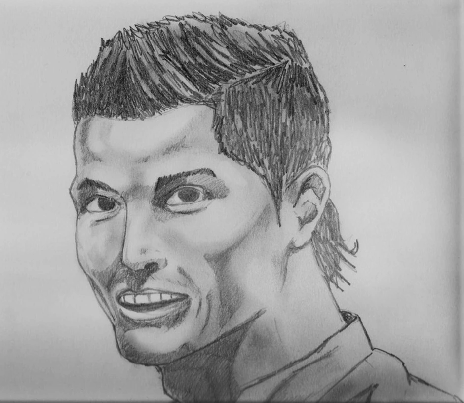 Рисунок роналдо. Cristiano Ronaldo nkarel. Срисовать Роналду. Рисунок карандашом Криштиану Роналду МЮ. Мултяшныйрисунок Роналду.