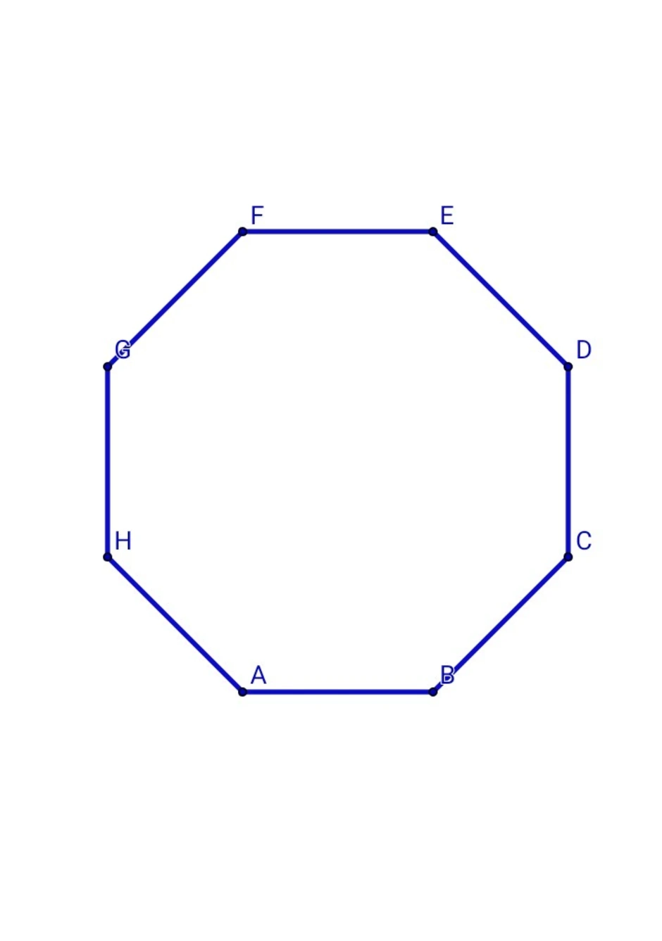 Чертеж многоугольника. Восьмиугольник правильный чертеж. Правильный восьмиугольник октагон. Угол правильного восьмиугольника. Восьмиугольник abcdefgh.