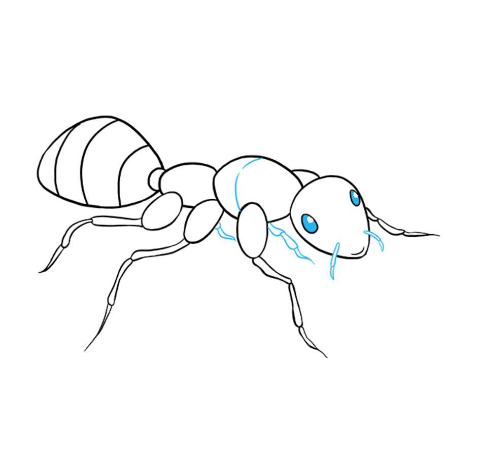 Рисунки муравьев. Как нарисовать муравья из радужных друзей.