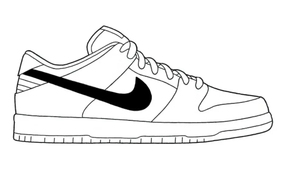 Как нарисовать nike