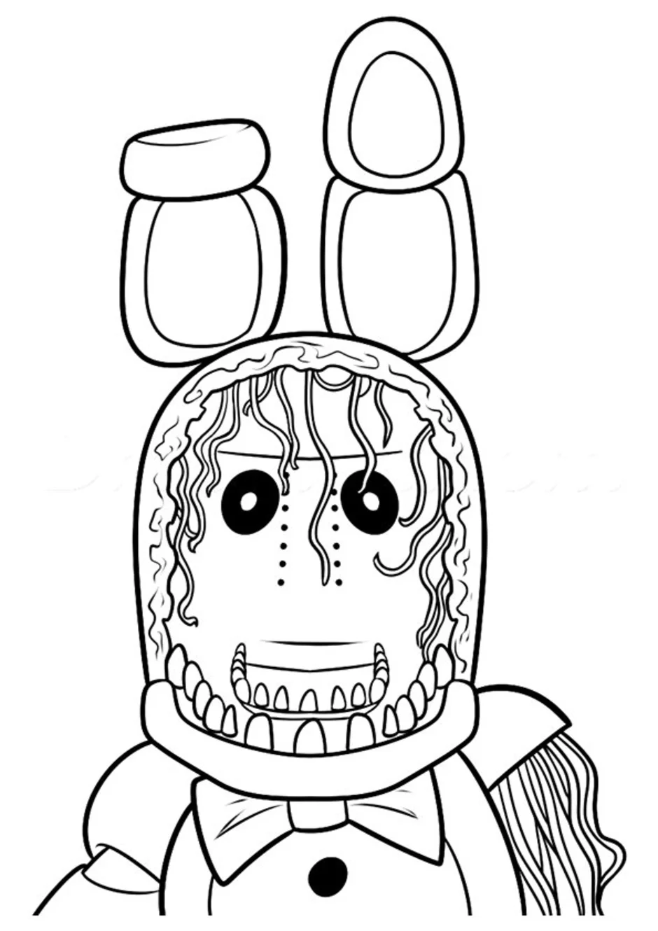 Withered bonnie рисунки