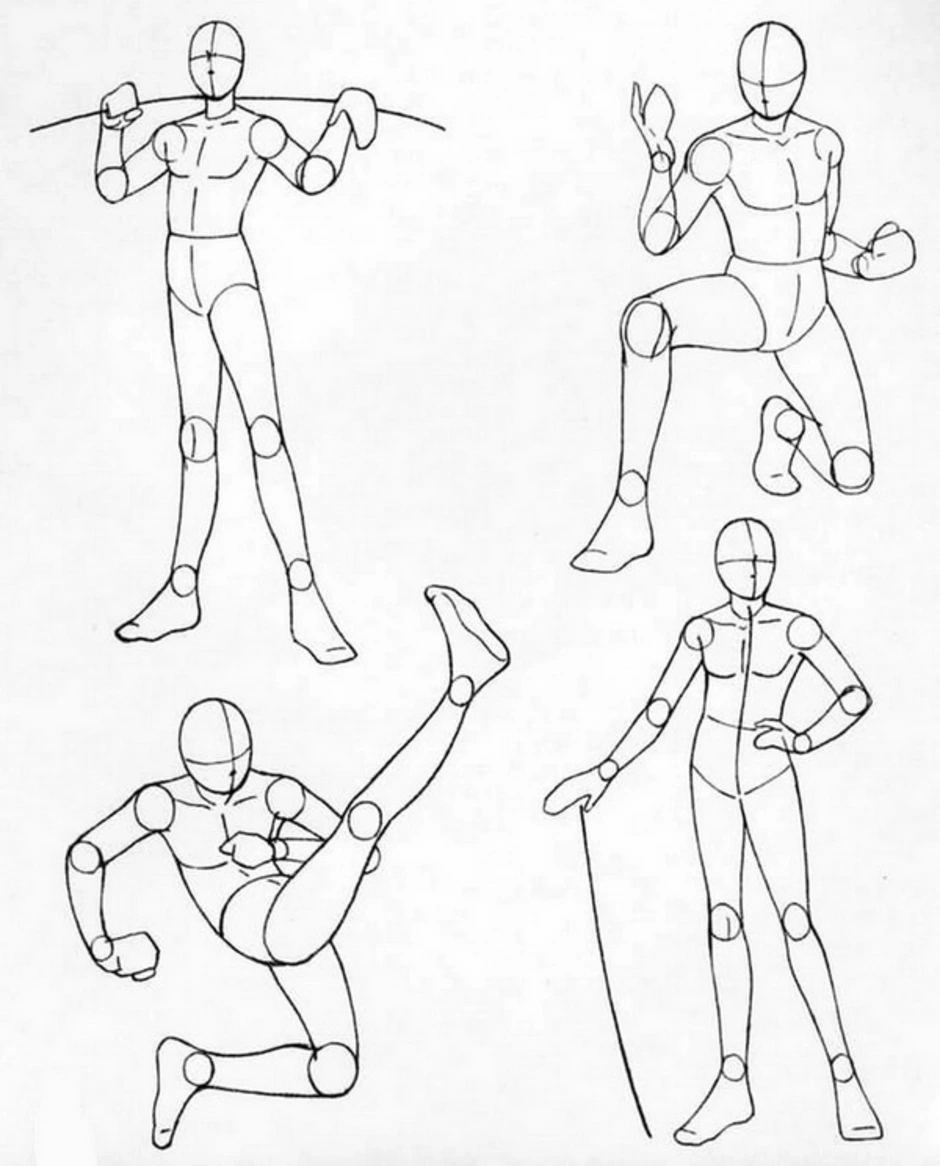 Уроки построение человека. Схема рисования человека. Фигура человека для рисования. Рисование человечков в движении. Рисунок человека пошагово.