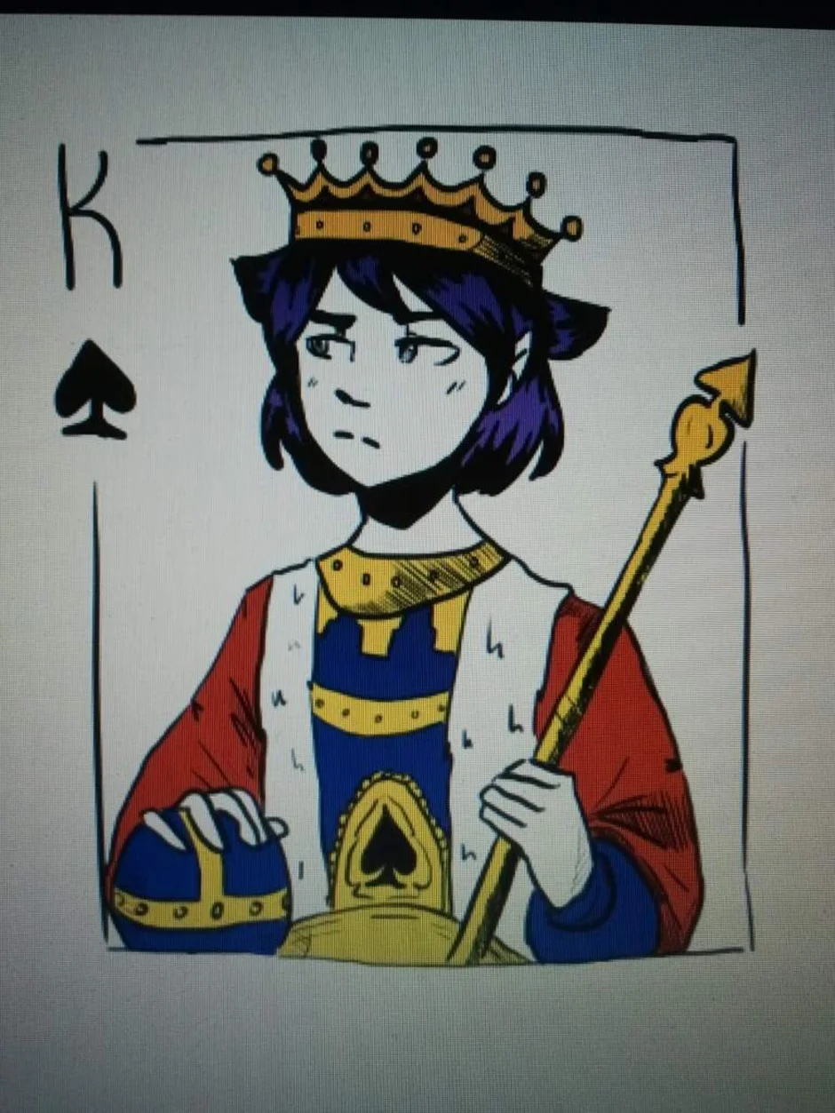 Пиковый Король пик 13 карт