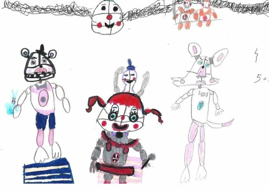 Fnaf sister location обои на телефон