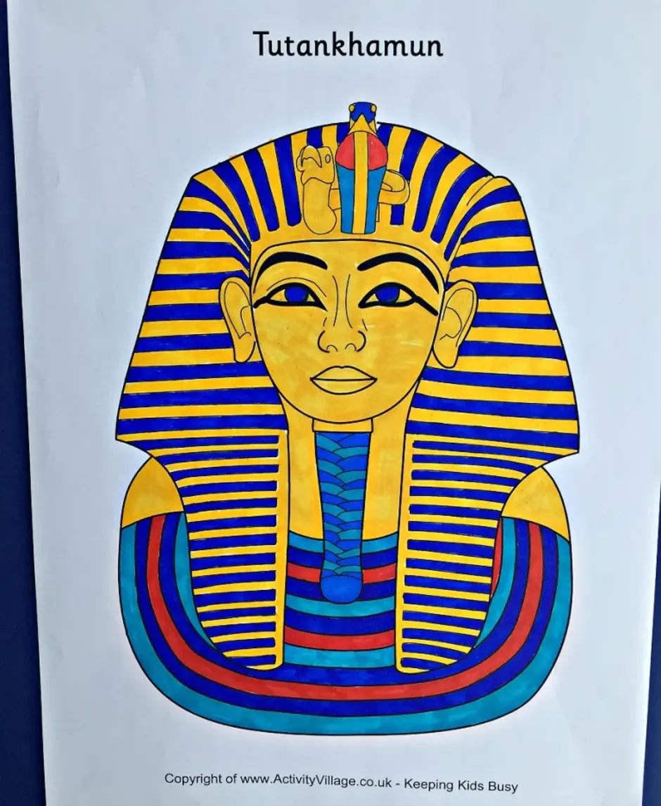 Маска фараона рисунок 5. Маска фараона Тутанхамона. Маска фараона Тутанхамона изо 5. Маска маска Тутанхамона фараона. Маска Тутанхамона для изо.