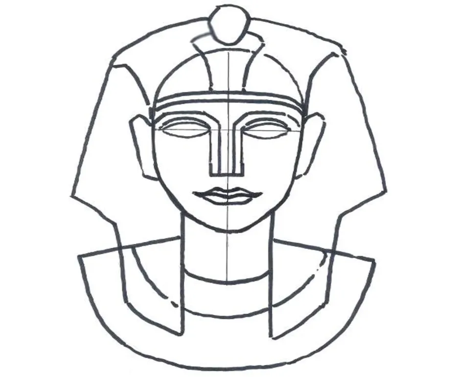 Маска фараона рисунок 5. Рисунок фараона древнего Египта. Египетский фараон рисунок. Египтянин рисунок. Фараон рисунок 5 класс изо.
