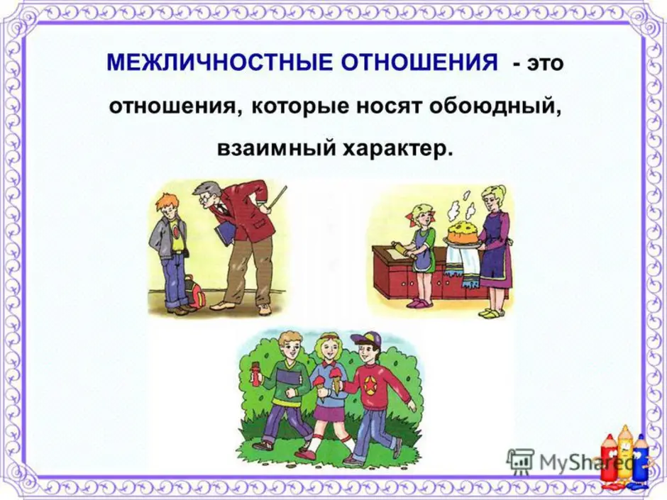 Межличностные отношения презентация