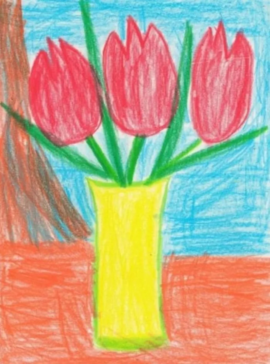 Букет для мамы карандашом. Рисование букет для мамы. Цветы для рисования детям. Рисование цветы для мамы. Рисование тюльпанов.