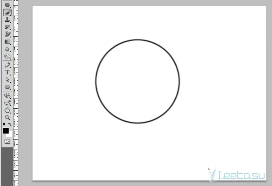 Рисунок с кругом в центре