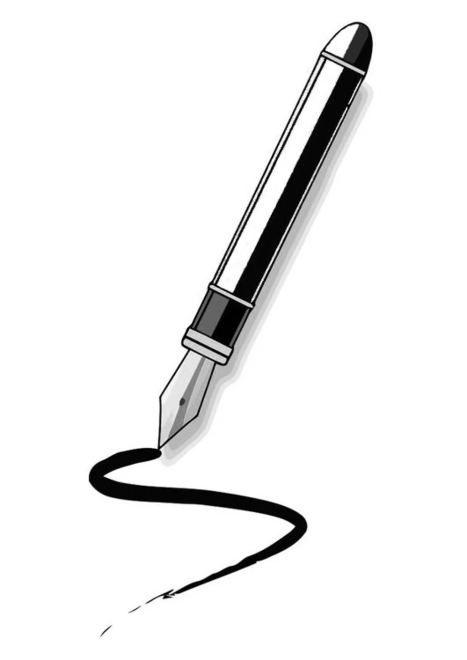 Рисуем pen. Перьевая ручка. Перьевая ручка нарисованная. Что нарисовать ручкой. Авторучка раскраска для детей.