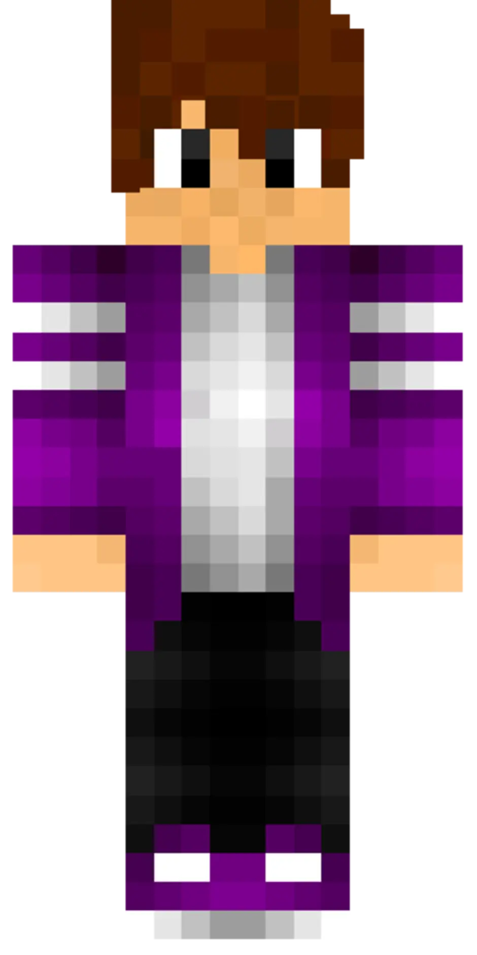 Minecraft pixel skin