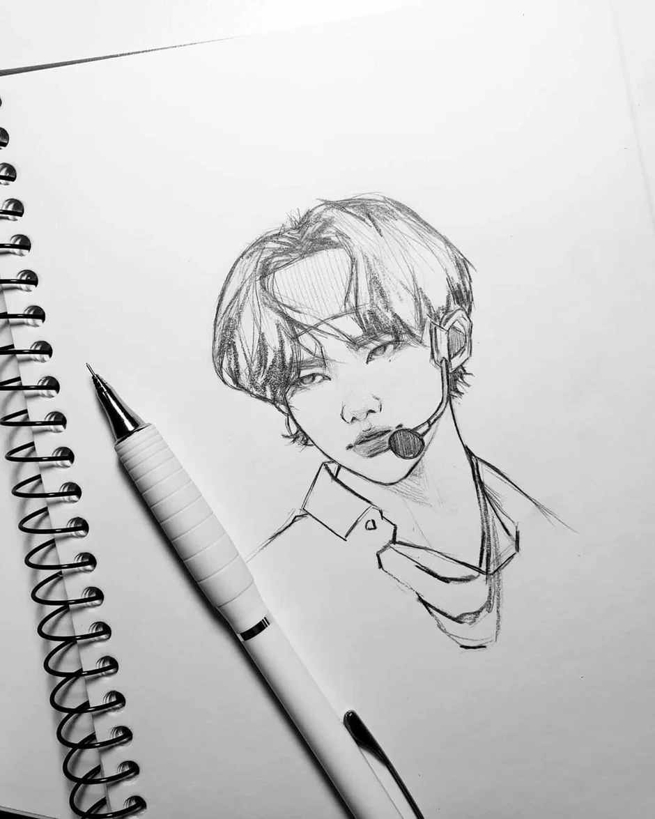 Рисунок феликса из stray kids