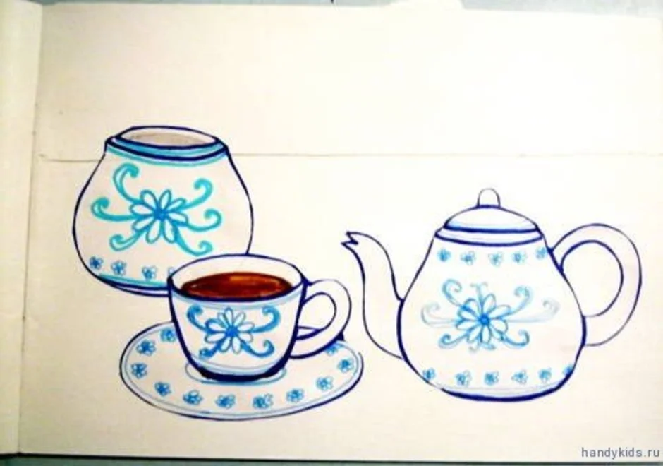 Рисование Колдина чайный сервиз. Рисование чайный сервиз подготовительная группа. Рисование чайный сервиз в старшей группе. Рисование посуда старшая группа. Рисование посуды в подготовительной группе