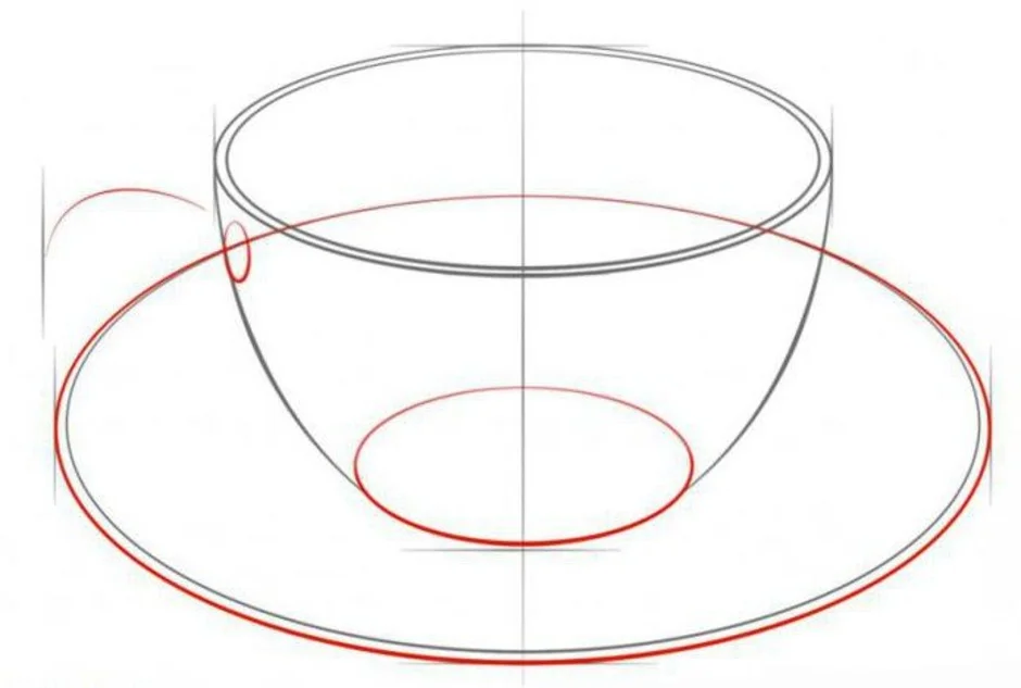 Дизайн чайной чашки 5 класс рисунок