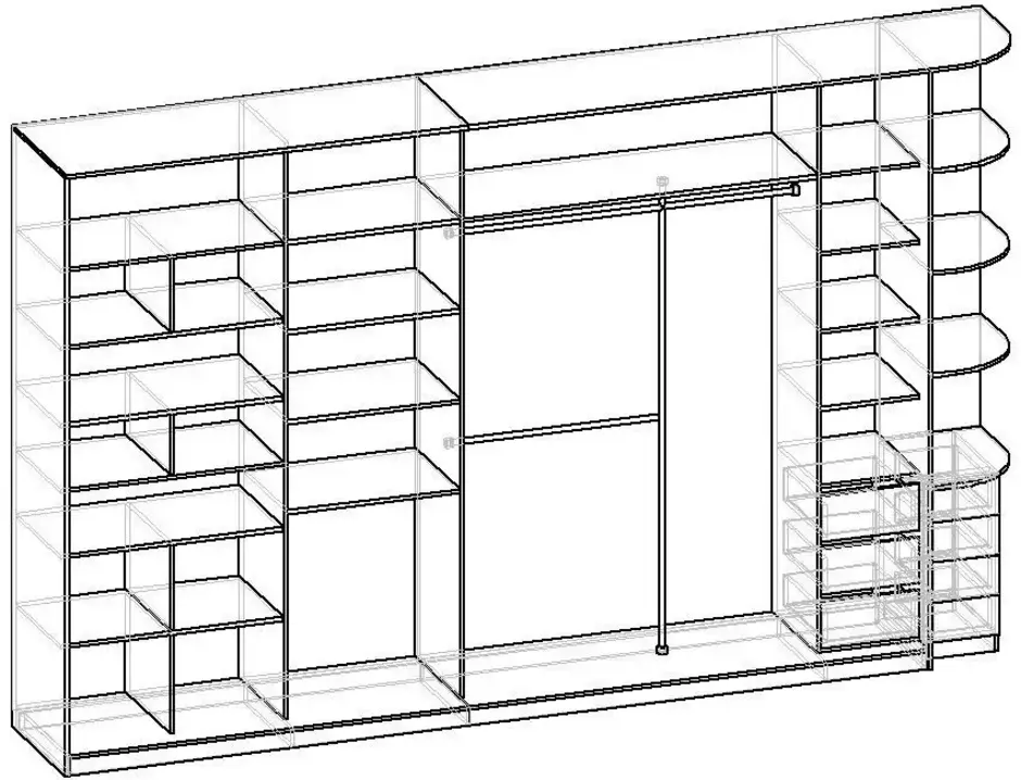 Эскиз шкафа онлайн