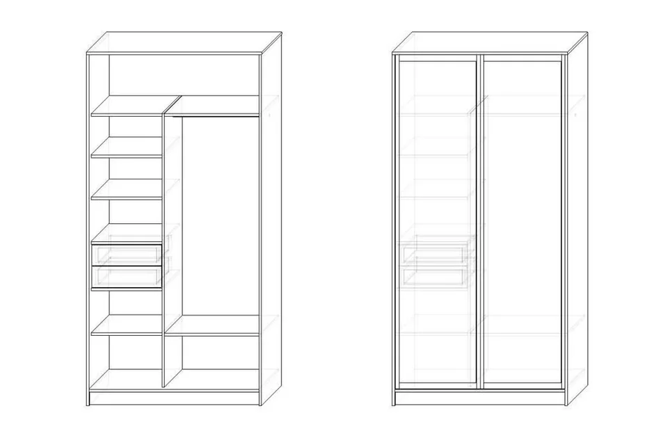 Макет шкафа онлайн бесплатно нарисовать