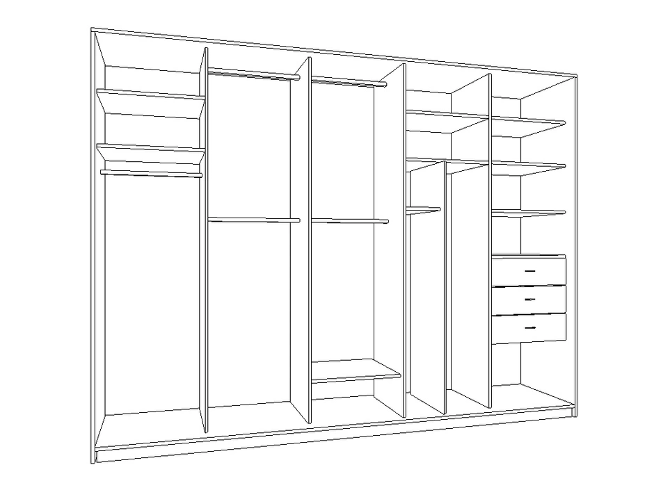 Проект шкафа распашного онлайн самостоятельно бесплатно