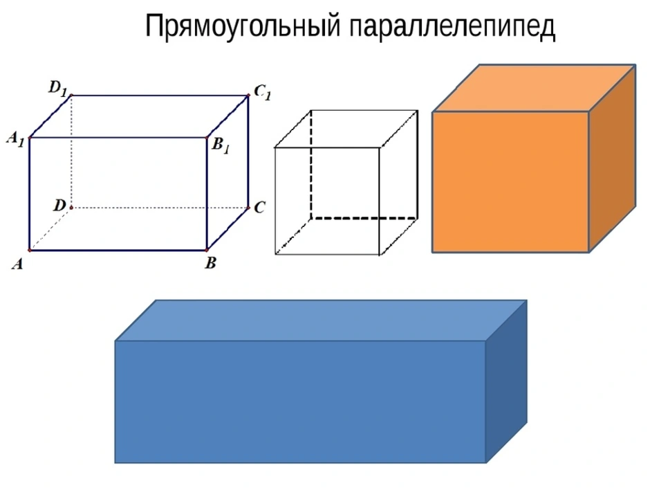 Как выглядит параллелепипед картинки