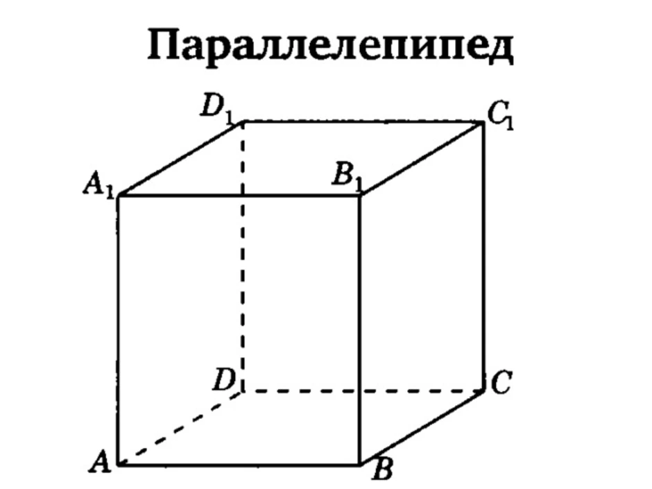 Фото параллелепипеда геометрическая