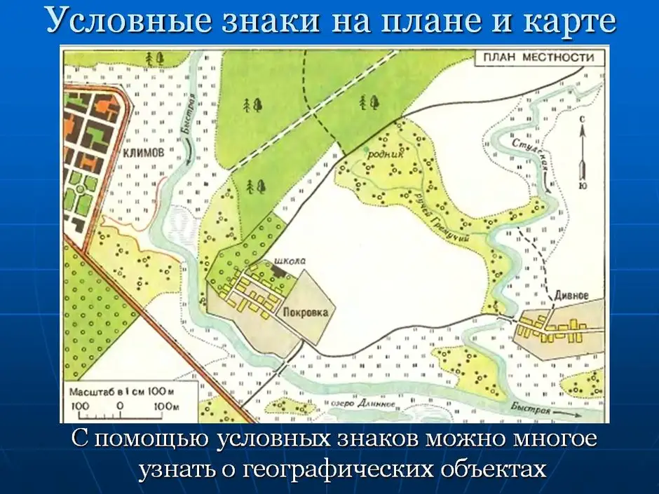 Составление простейших планов местности 6 класс география