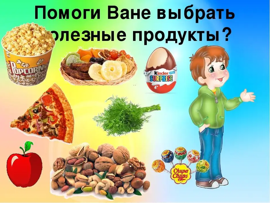 Полезные и вредные продукты. Вредная еда для дошкольников. Полезная еда для дошкольников. Полезные и вредные продукты для дошкольников.