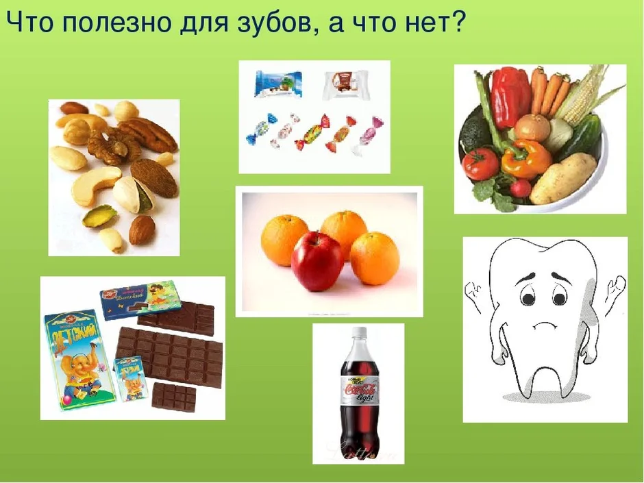 Презентация полезные продукты для дошкольников