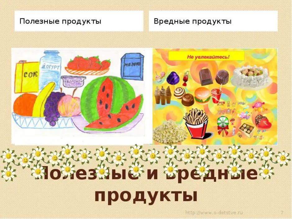 Рисунок полезное питание