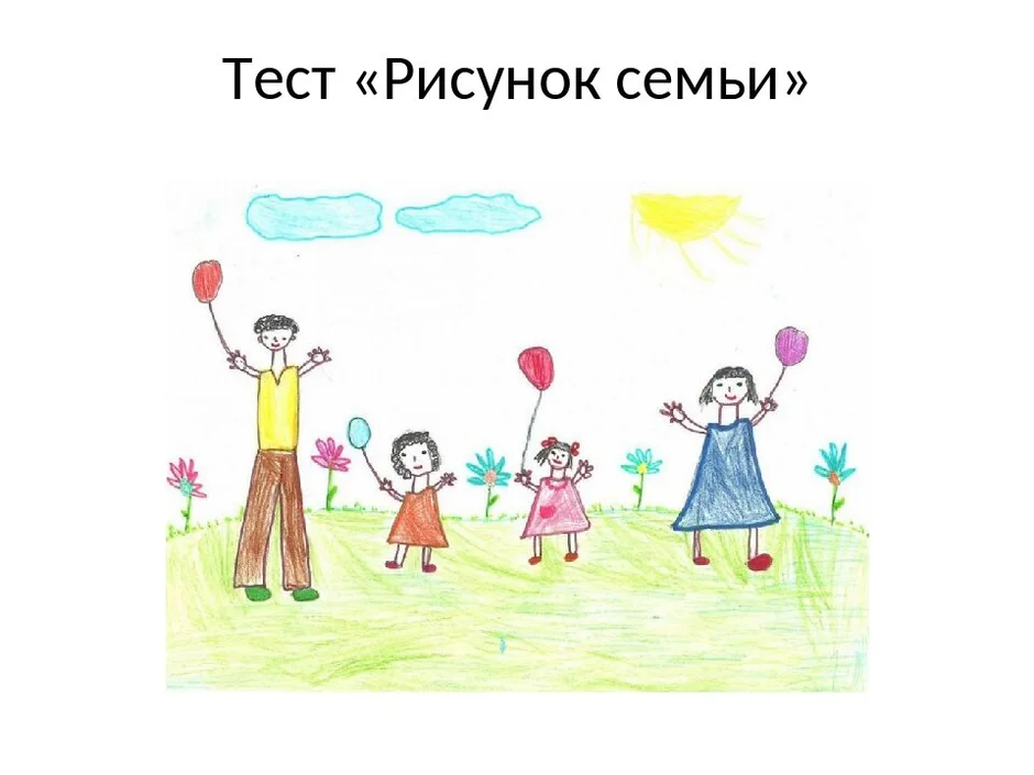 Диагностический рисунок семьи