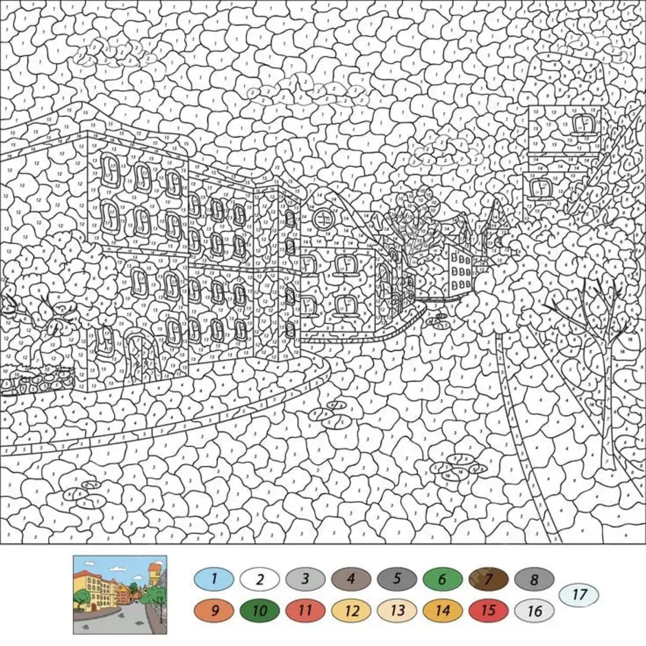 Как рисовать картины по цифрам