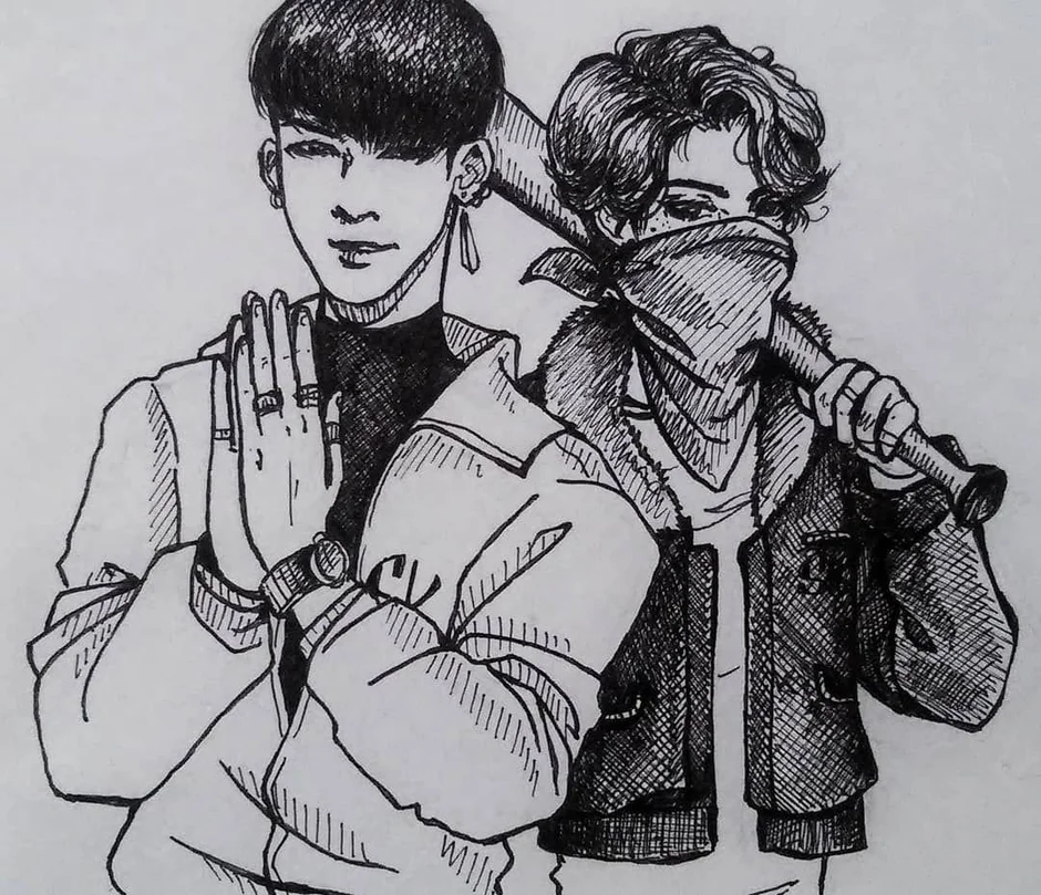 Рисунки stray kids