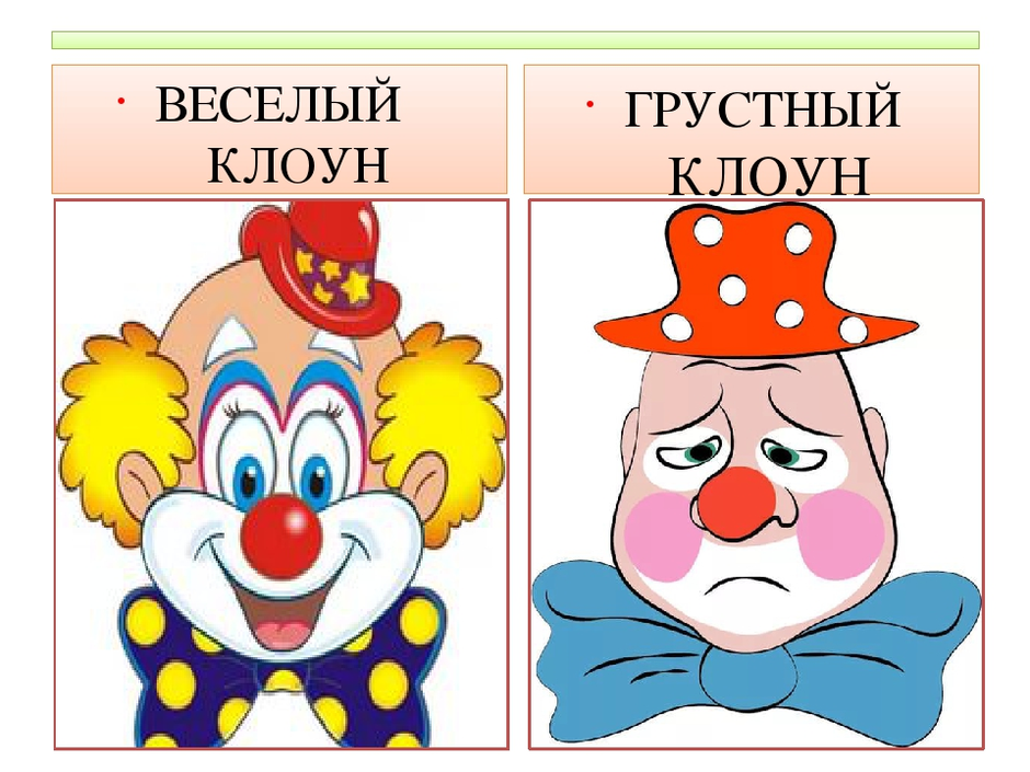 Рисунок клоуна 2 класс