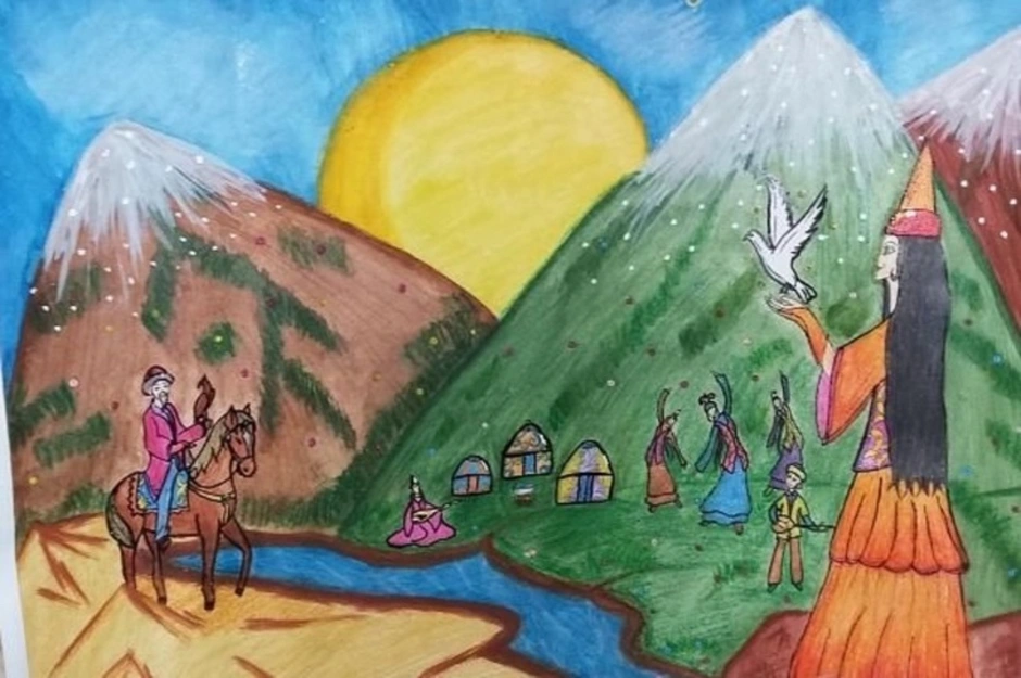 Рисунок наурыз для детей. Рисунок на тему Наурыз. Рисунок на тему день независимости Казахстана. Казахстан детский рисунок. Рисунок на тему моя Родина Казахстан.