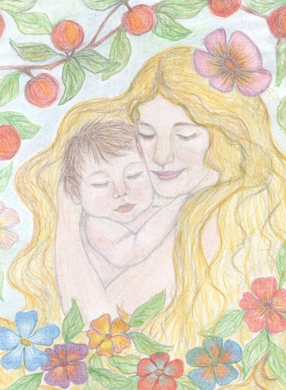 Материнство 4 класс изо презентация поэтапное рисование. Рисунок на тему материнство. Детские рисунки на тему материнство. Рисунок для мамы. Рисунок на тему мама.