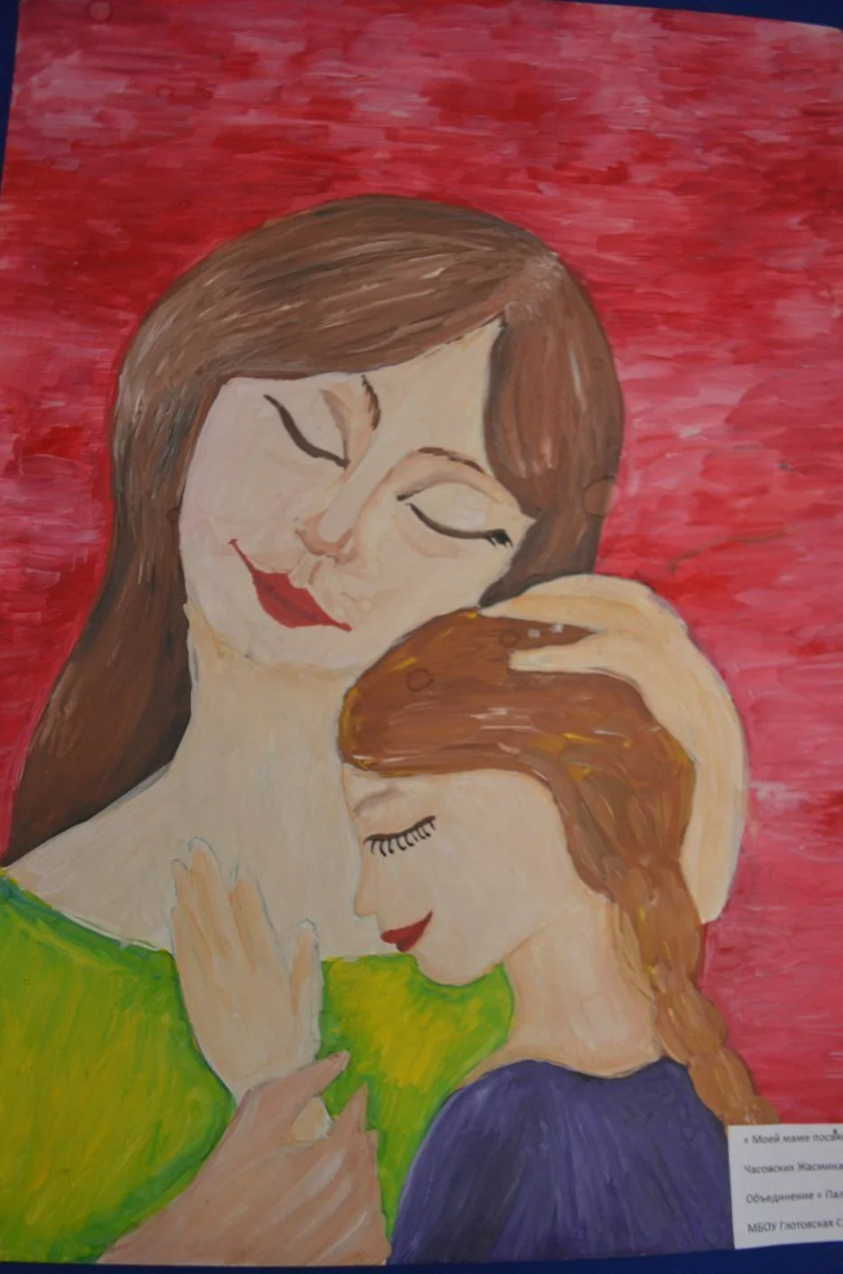 Портрет матери и ребенка 4 класс изо. Рисунок для мамы. Рисование мама. Рисунок ко Дню матери. Картина ко Дню матери.