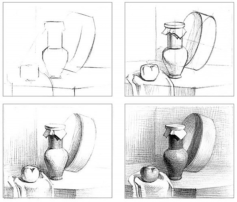 Рисунок этапы работы